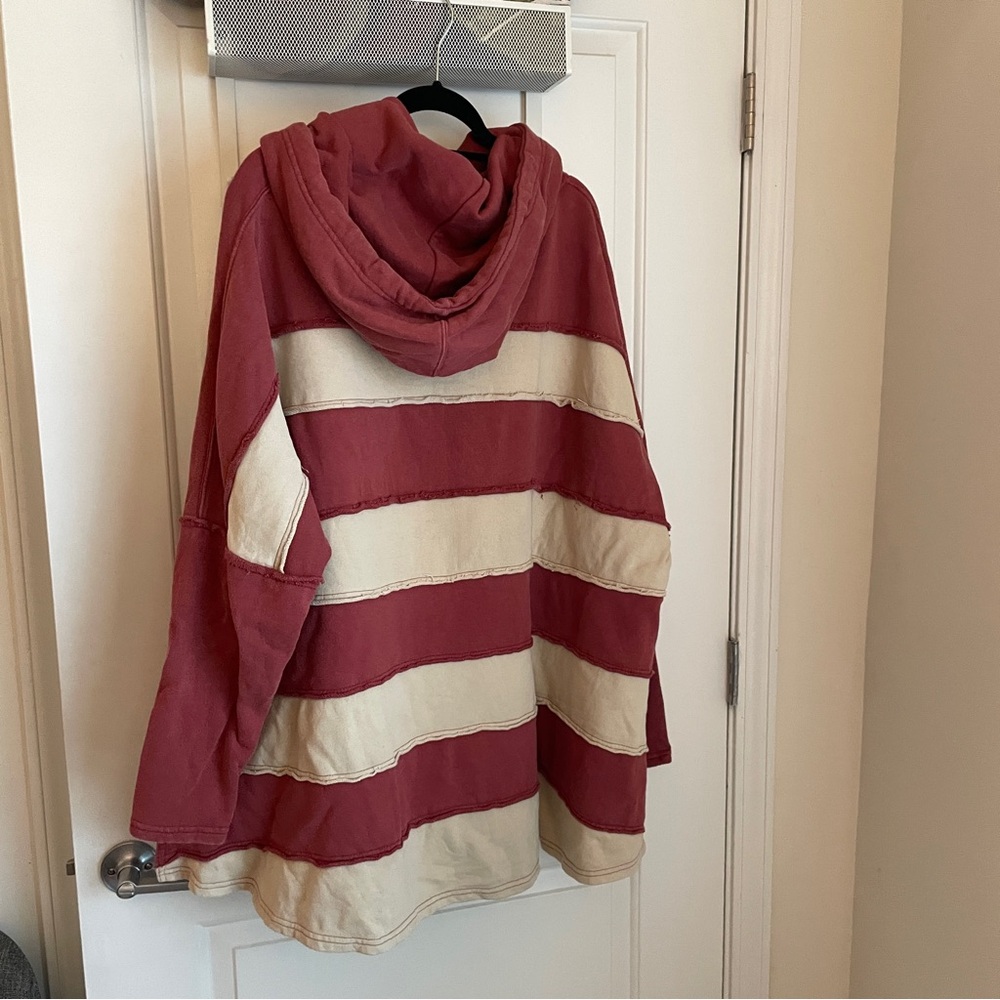 Free people spotted in stripes pullover hoodie - Picture 10 of 12